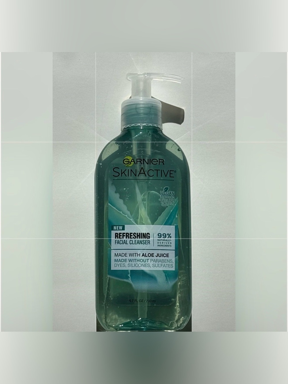 Garnier Skin Active Foaming Facial Cleanser with Aloe Juice, 6.7 oz.